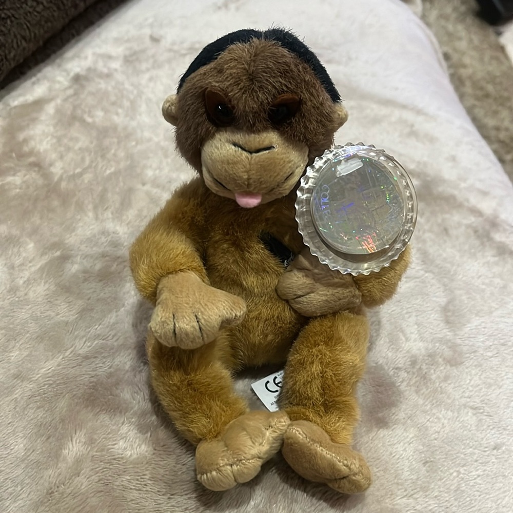 NWT Coca Cola plush design monkey